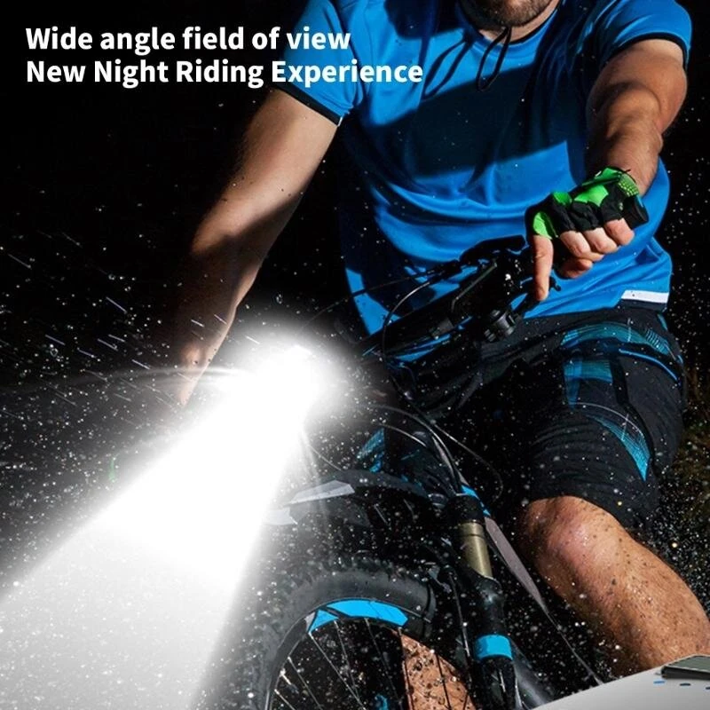 BIKIGHT B4 120dB Tweeter Anti-Fog Bicycle Headlight Smart Light Sensing Digital Display Wireless Remote Control Bike Light for Night Cycling — view 10