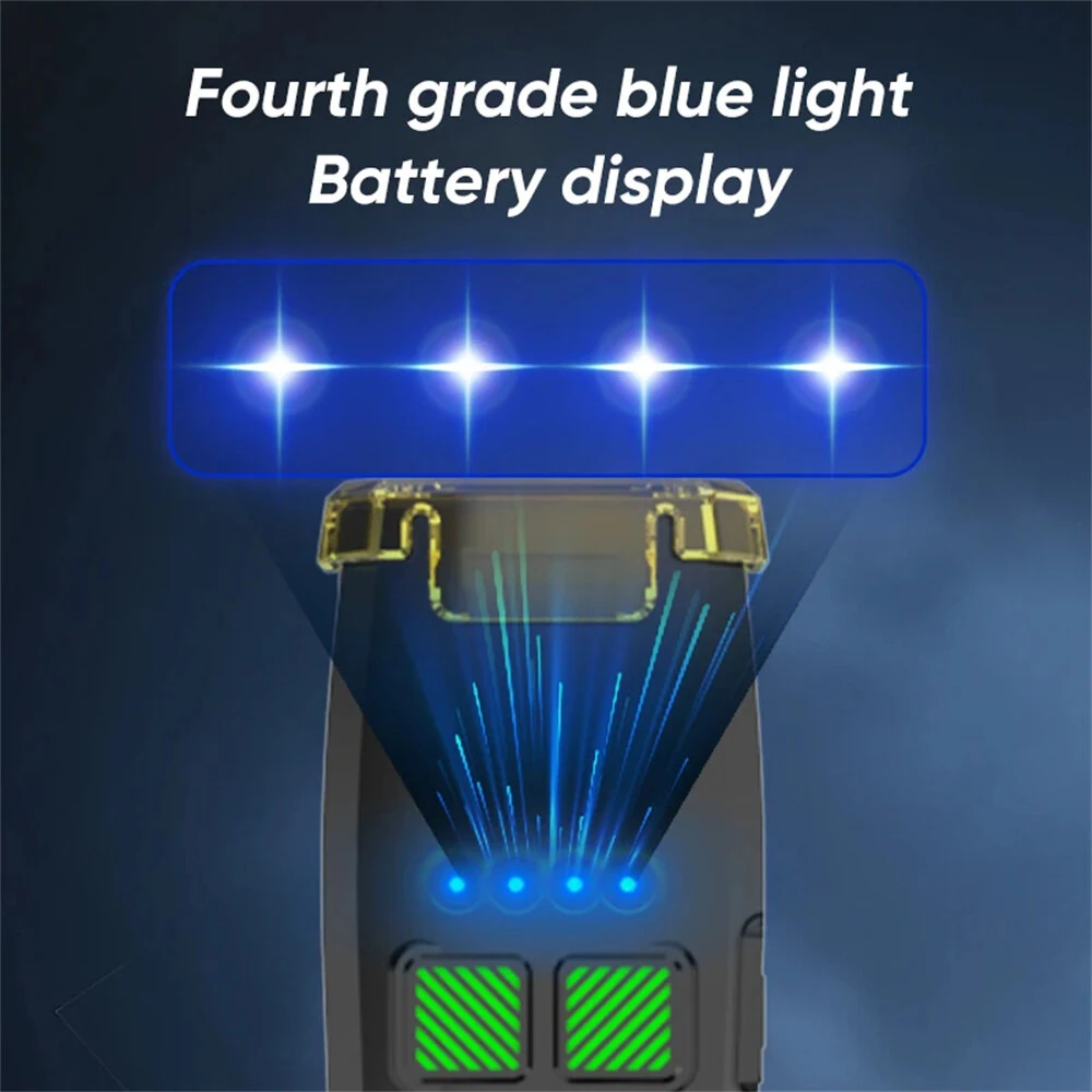 BIKIGHT B4 120dB Tweeter Anti-Fog Bicycle Headlight Smart Light Sensing Digital Display Wireless Remote Control Bike Light for Night Cycling — view 5
