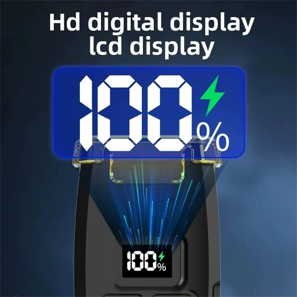 BIKIGHT B4 120dB Tweeter Anti-Fog Bicycle Headlight Smart Light Sensing Digital Display Wireless Remote Control Bike Light for Night Cycling — view 9