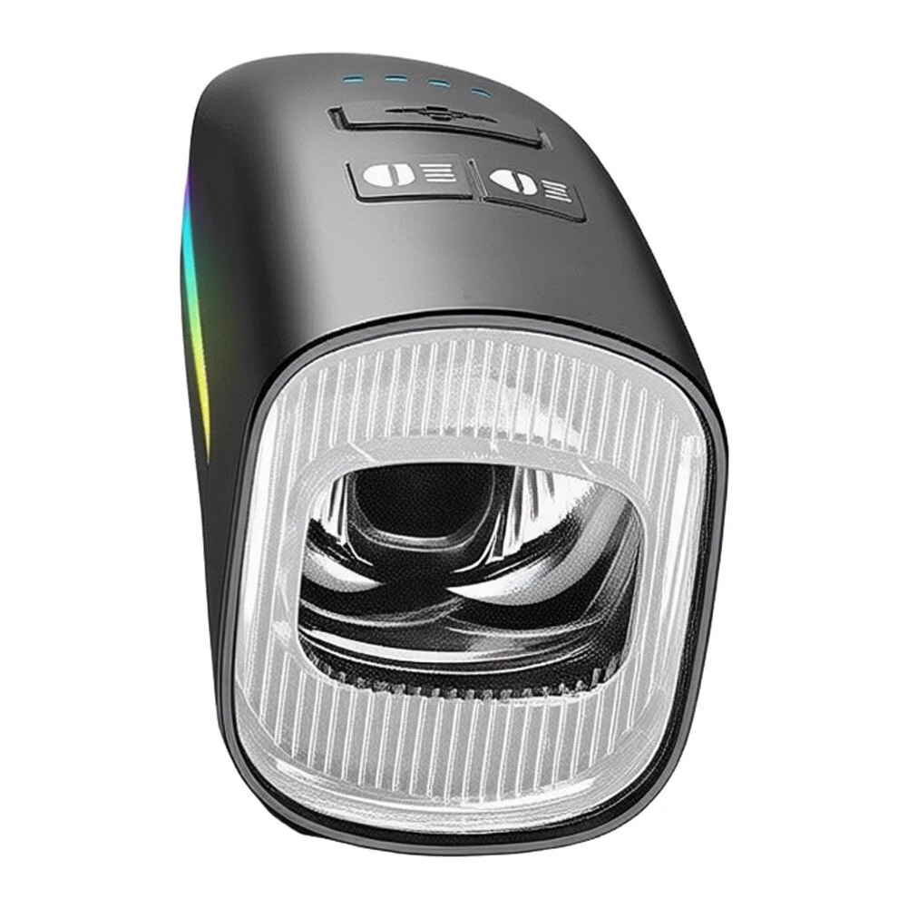 BIKIGHT Dual Distance Bike Headlight, RGB Design, USB Rechargeable, Waterproof, Safety for Night Cycling — view 7