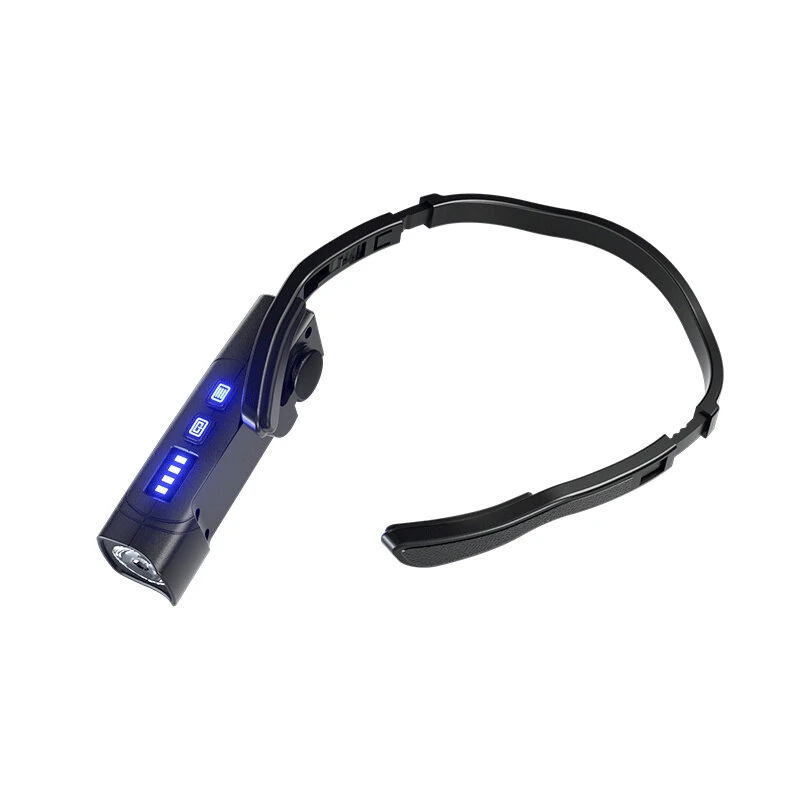 Bikight Dual Light Source Hangers Ears XPG LED Headlamp Built-In Battery USB Rechargeable Power Induction Headlight Removable Mini Flashlight for Camping Cycling Outdoor Activities — view 10