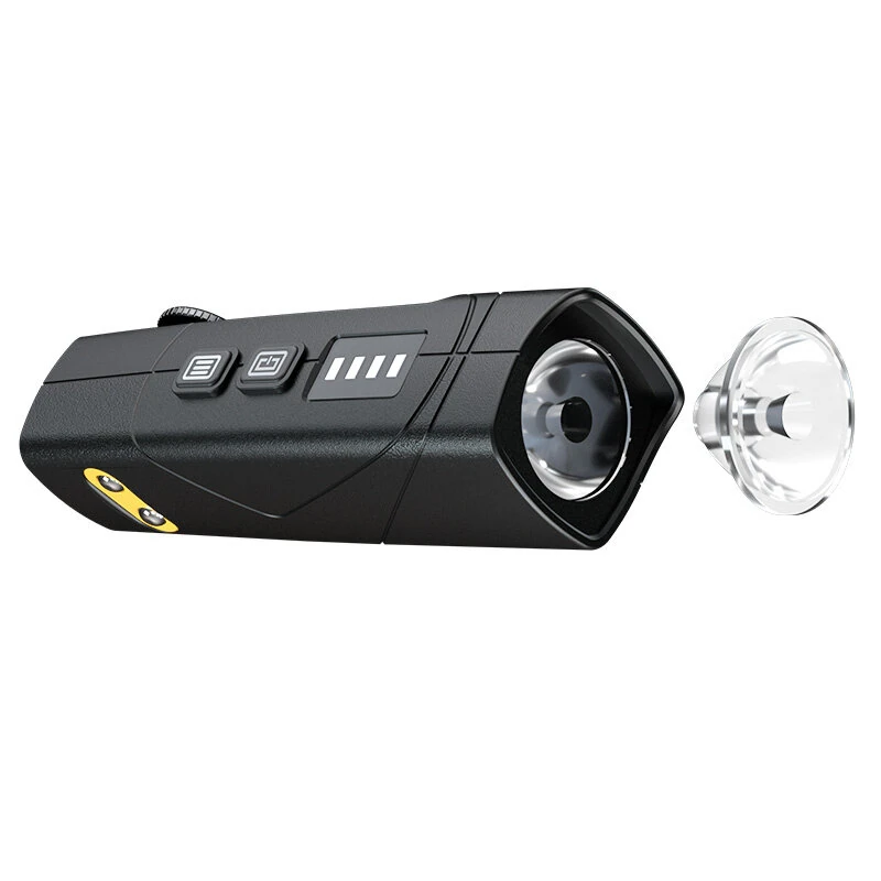 Bikight Dual Light Source Hangers Ears XPG LED Headlamp Built-In Battery USB Rechargeable Power Induction Headlight Removable Mini Flashlight for Camping Cycling Outdoor Activities — view 7