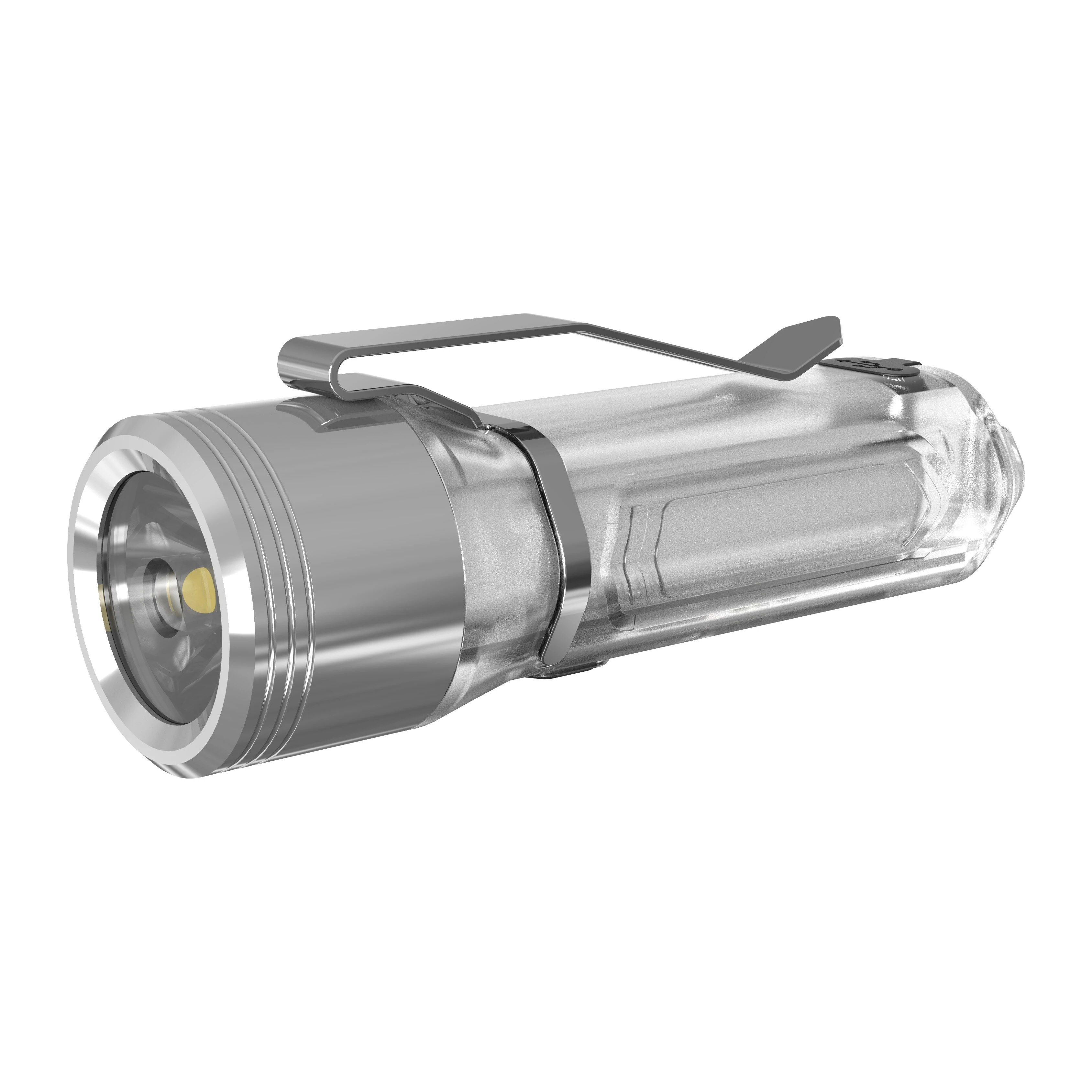 BIKIGHT Mini Keychain Flashlight LED TYPE-C Fast Charging Multi-function IP65 Waterproof Fluorescent Magnetic Camping Flashlight — view 4