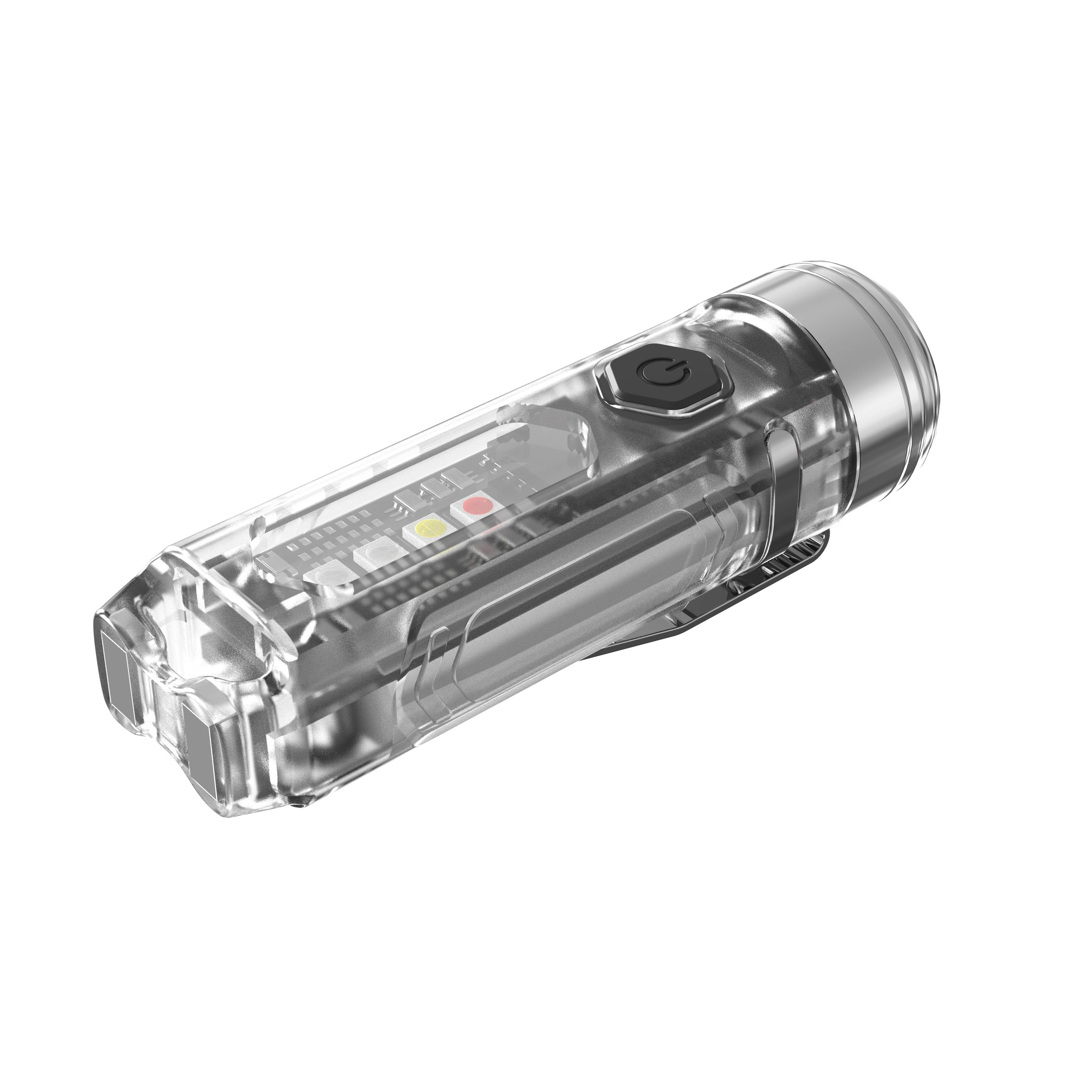 BIKIGHT Mini Keychain Flashlight LED TYPE-C Fast Charging Multi-function IP65 Waterproof Fluorescent Magnetic Camping Flashlight — view 7