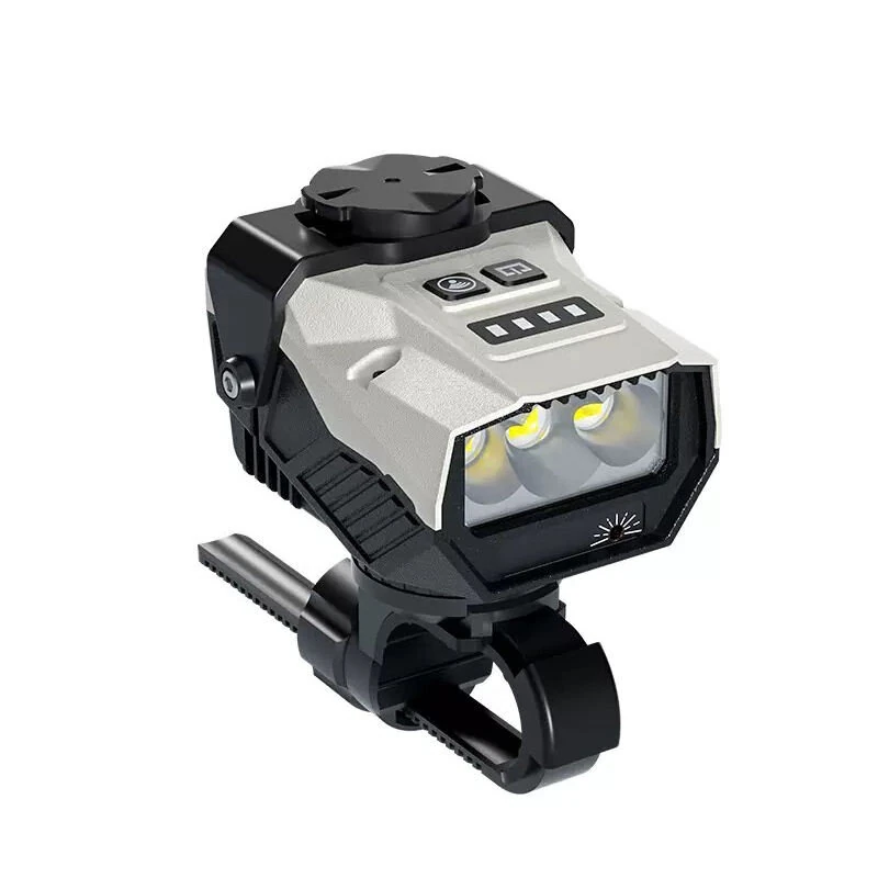 BIKIGHT Overhang Bike Headlight with Remote Control, 1300 Lumens, Dual Distance Beam, USB-C Rechargeable & IPX6 Waterproof, for Night Riding — image 1