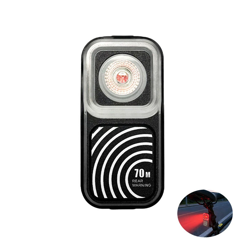 BIKIGHT Smart Monitoring Warning Bicycle Taillight High Lumen Waterproof Bike Sensor Rear Light for MTB Road Cycling Safety — BIKIGHT