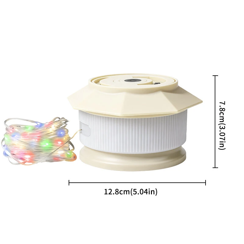 Bikight T-16A Outdoor Camping Atmosphere Light 20m LED String Lamp 1800mAh USB-C Rechargeable IPX4 Waterproof 7 Modes Tent Lantern for Camping Backpacking — view 10