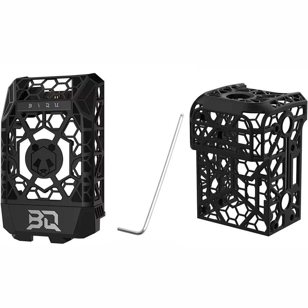 BIQU Panda Jetpack V2 360° Cooling Multi-Color Lighting MJF Nylon/Injection VS Panda Jet with Back Shell Lightweight for Bambu Lab P1 X1 — BIQU