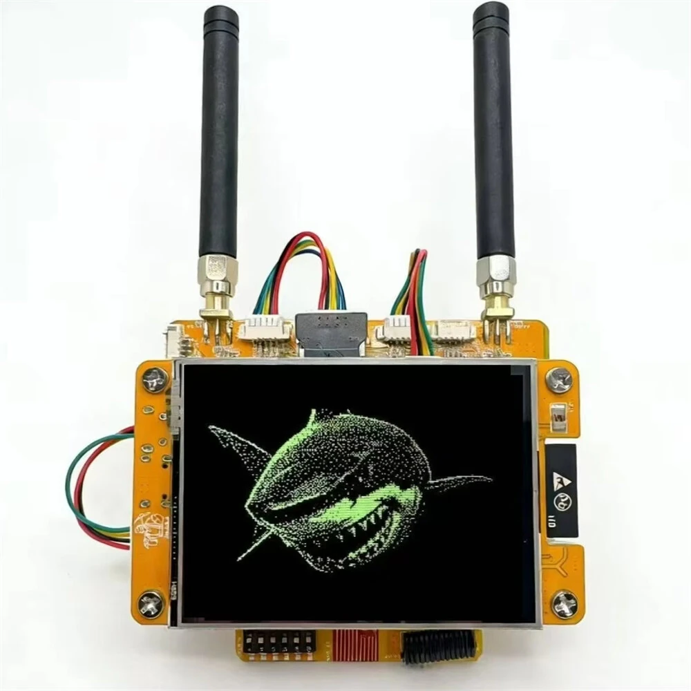 Bitcoin NerdMiner v2 Hashrate 1060KH/s ESP32 NMMiner Burce NM-RF-Hat Companion Hat Multi-Band RF for Bruce CYD ESP32-2432S028 CC1101 nRF24 PN532 IR TX/RX 433M OOK Power Mgmt TF Slot — view 2