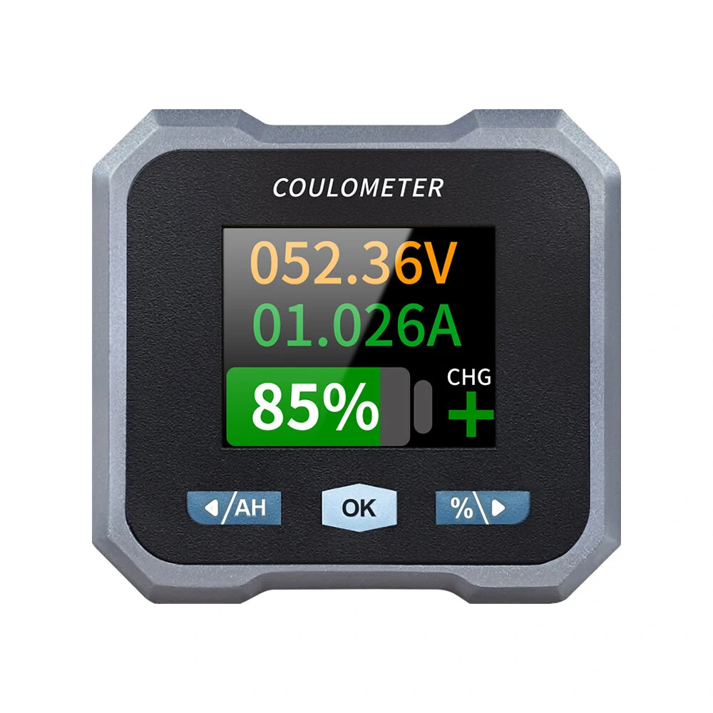 BL-F Waterproof Coulomb Meter Battery Capacity Voltmeter Bluetooth Monitor Compact High Accurate Ready-to-Use for Electric Vehicles Motorcycles RVs — view 2