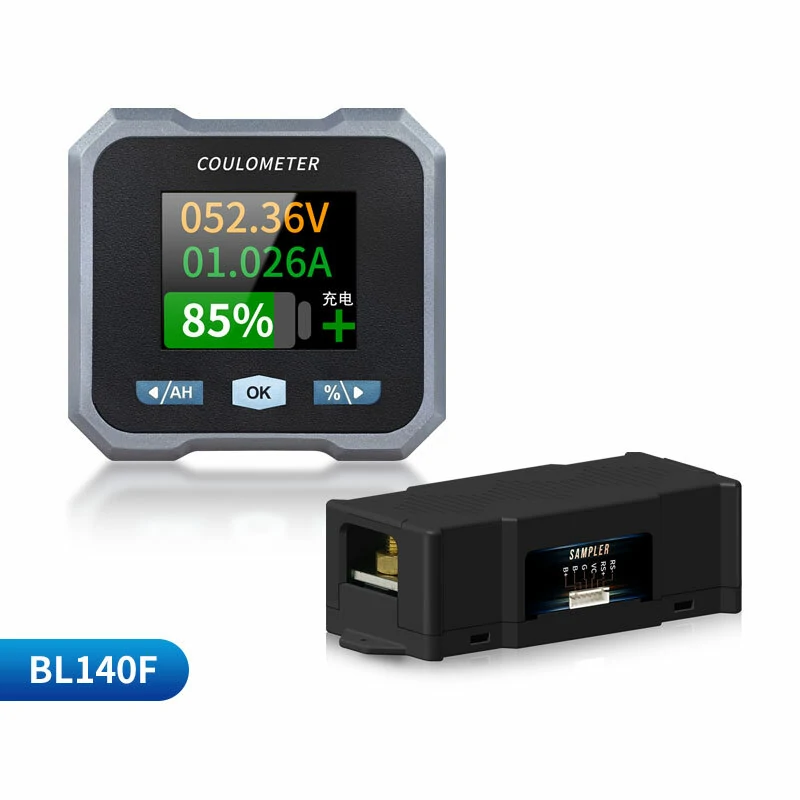 BL-F Waterproof Coulomb Meter Battery Capacity Voltmeter Bluetooth Monitor Compact High Accurate Ready-to-Use for Electric Vehicles Motorcycles RVs — view 8