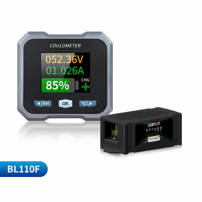 BL-F Waterproof Coulomb Meter Battery Capacity Voltmeter Bluetooth Monitor Compact High Accurate Ready-to-Use for Electric Vehicles Motorcycles RVs — view 9