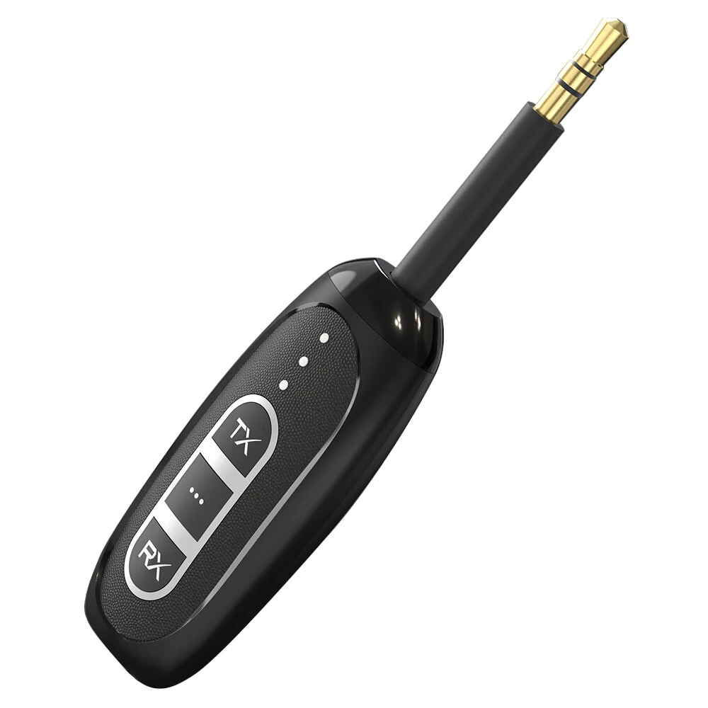 BlitzWolf® BW-LE515 3 in 1 bluetooth Audio Adapter Transmitter Receiver Broadcast Wireless 3.5mm Aux Audio Adapter Support LDAC LHDC Hi-Res For TV PC Speaker Home Sound System — view 2