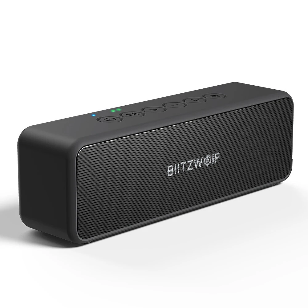 BlitzWolf® BW-WA4 30W Wireless Speaker Portable bluetooth Speaker Double Drivers Bass TWS Stereo IPX6 Waterproof TF Card AUX Outdoors Speaker — view 3