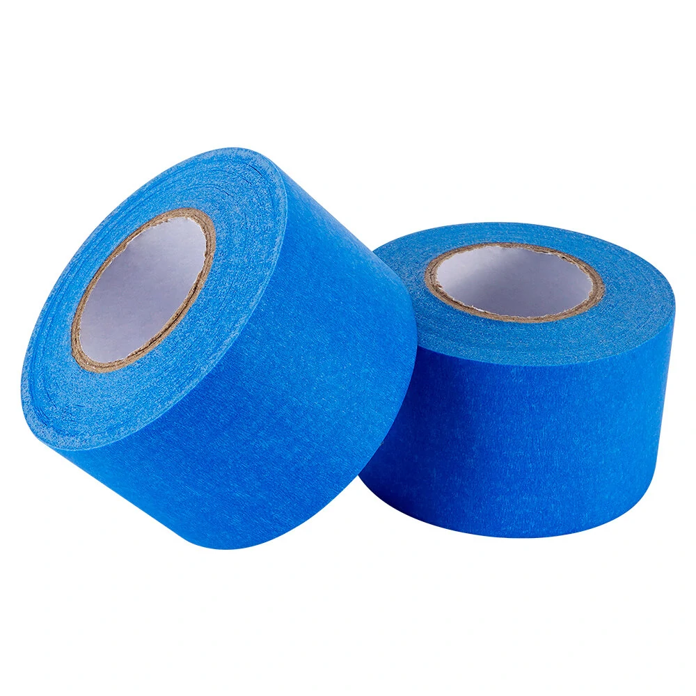 Blue Heat Masking Tape Resistant High Temperature Polyimide Adhesive Part Blue Sticker Heated Bed Protect Paper for 3D Printer — image 1