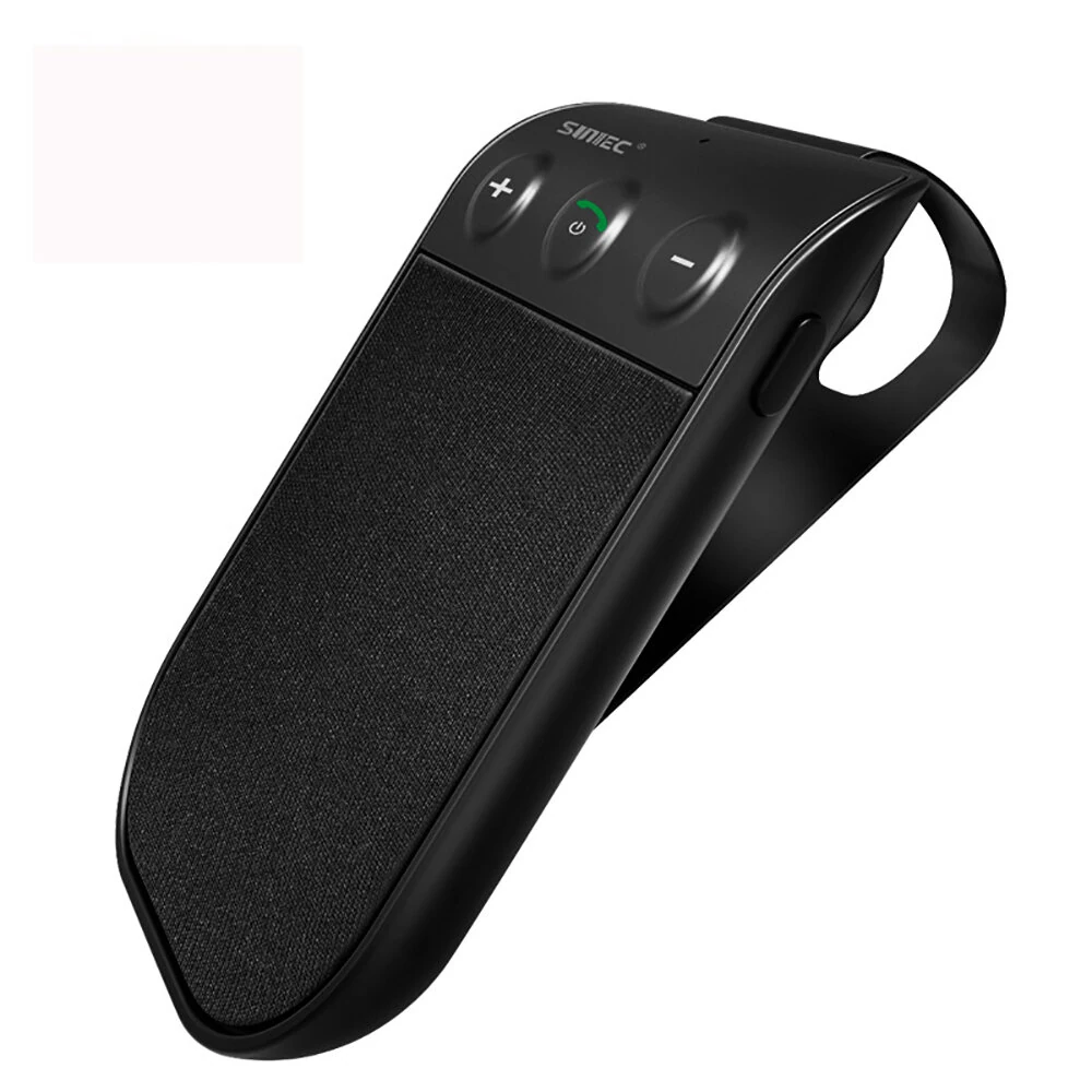 Bluetooth Speaker for Car, Handsfree Bluetooth Speaker Phone for Cell Phone Car Kit, AUTO Power ON Off Support Siri Voice Assistant, Wireless Kit with Visor Clip — image 1