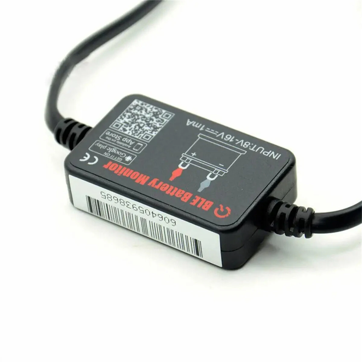 BM2 Battery Monitor Tester for 12V Vehicles Real-Time Notifications Short-Circuit and Reverse-Connection Protection Compatible with Android and iOS Bluetooth 4.0 Graphical Charging History Display — view 4