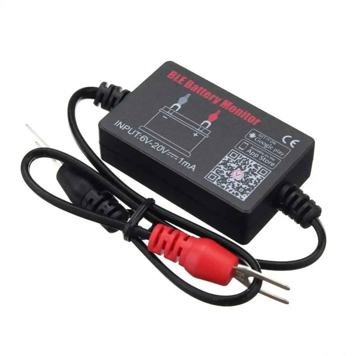 BM2 Battery Monitor Tester for 12V Vehicles Real-Time Notifications Short-Circuit and Reverse-Connection Protection Compatible with Android and iOS Bluetooth 4.0 Graphical Charging History Display — view 7
