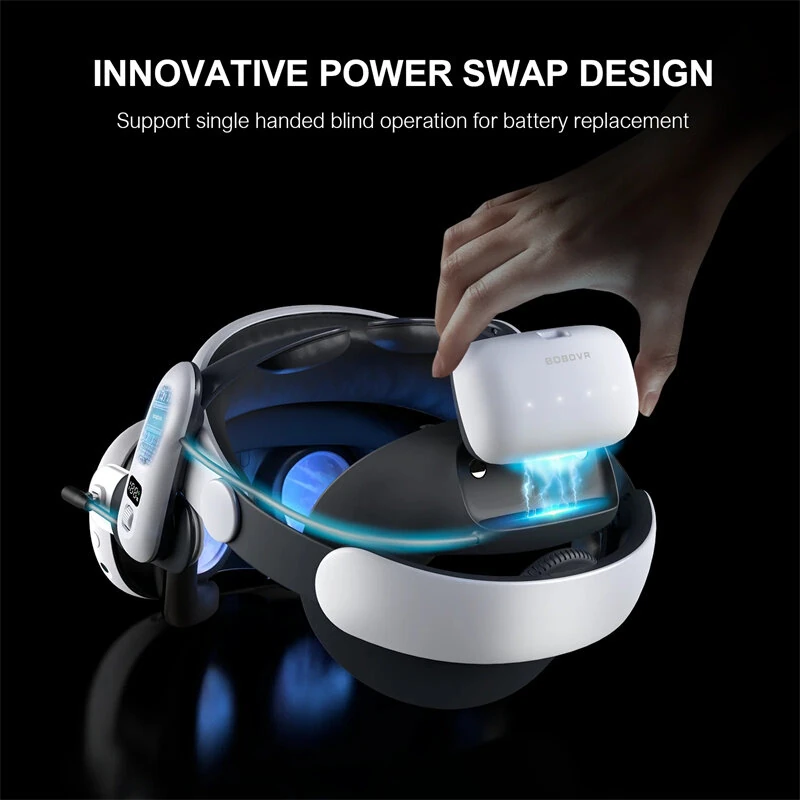 BOBOVR S3 Pro Super Strap for Quest 3 & 3S — view 3