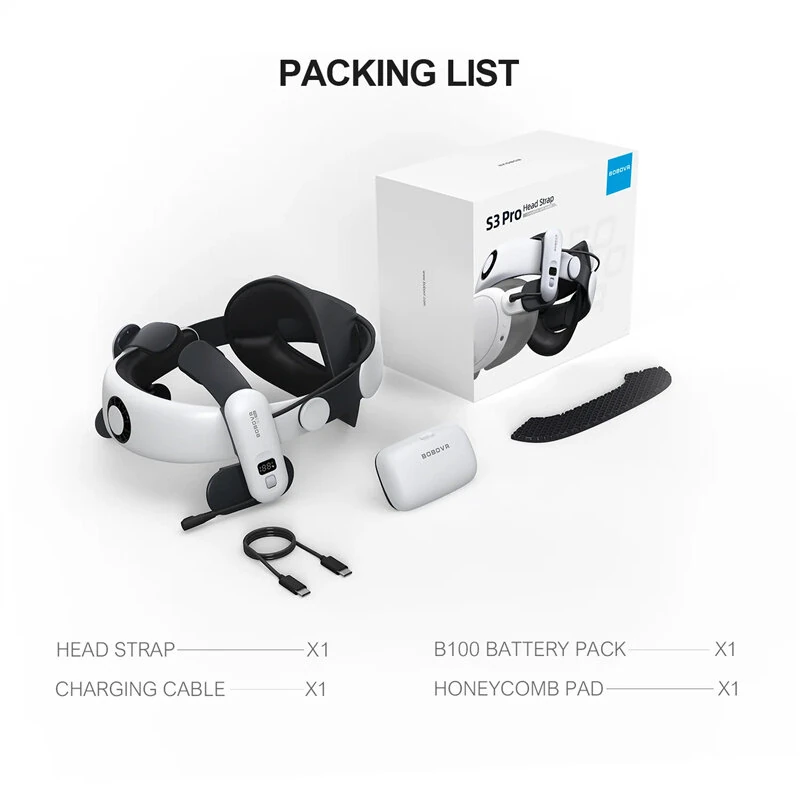 BOBOVR S3 Pro Super Strap for Quest 3 & 3S — view 7