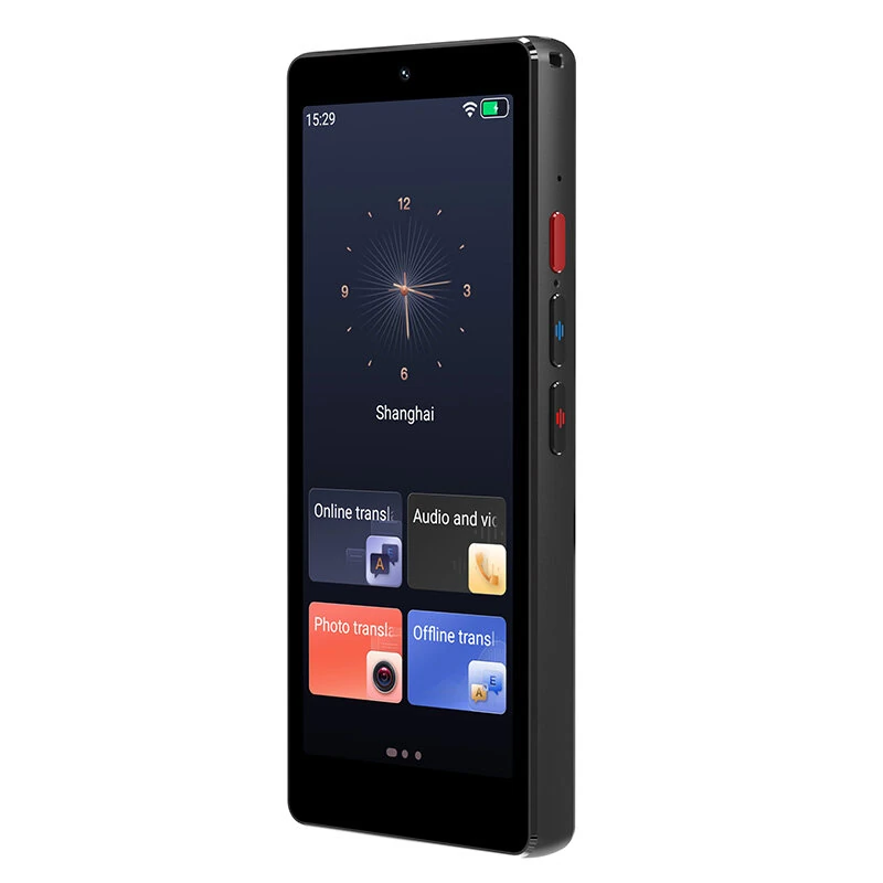 Boeleo S20 Pro 5-inch Audio Translator Video Translator 148 Languages Remote Video Call AI Voice Translator 2G+16G 2000mAh Battery Online Offline OverseaTravel Real-time Conversation Intelligent Translation Device — image 1