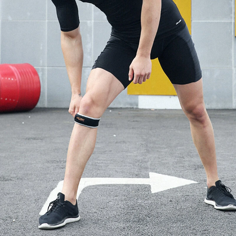 BOER Sports Fitness Knee Pad Mesh Breathable Easy to Adjust Foot Ankle Protector for Sports Outdoors — view 7