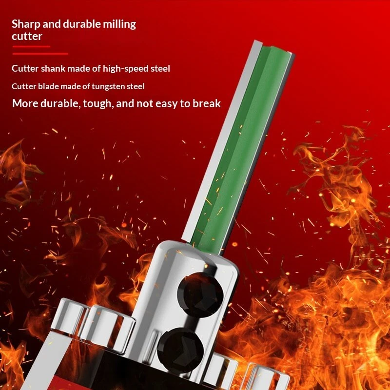 BOHAN Upgraded Multifunctional Adjustable Hole Opener with 6mm Cutter Hole Saw Drill Bit for Honeycomb Board Tube Light Hole Punching Woodworking Round Hole — view 4