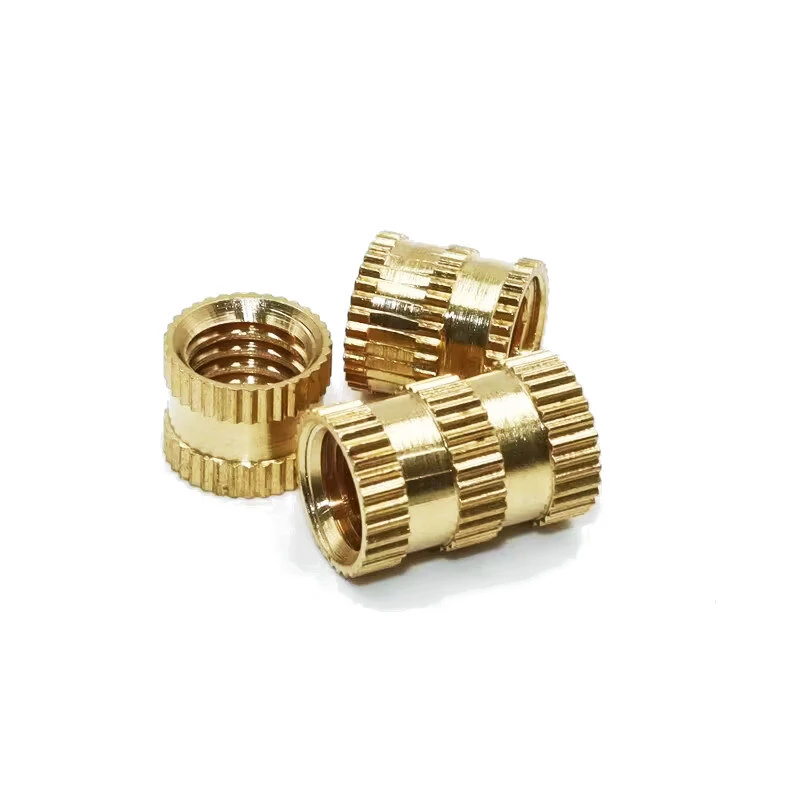 Brass Heat Set Insert Nut M2 M2.5 M3 M4 M5 M6 Nutinsert Thread Knurled Embedment Screw Nuts 3D Printing Assortment Kit — view 8