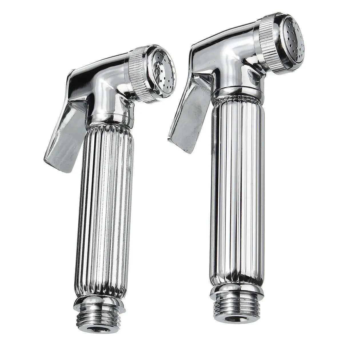 Brass Shattaf Douche Spray Bidet Toilet Shower Head Nozzle Holder Silver Bidet C — view 10