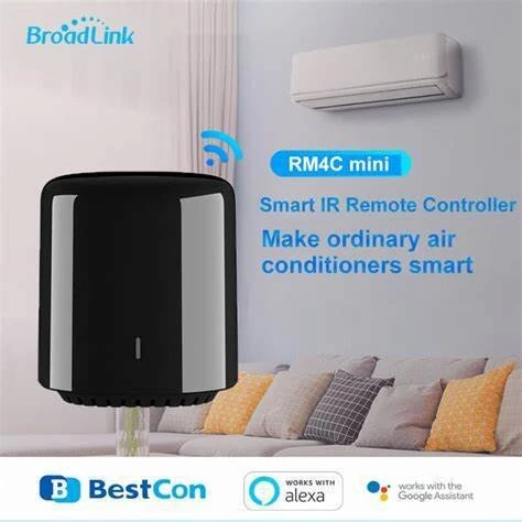 BroadLink BestCon RM4C Mini Wi-Fi Smart Universal IR Remote Voice Control with Alexa Google Assistant IFTTT Smart Home HUB — view 3