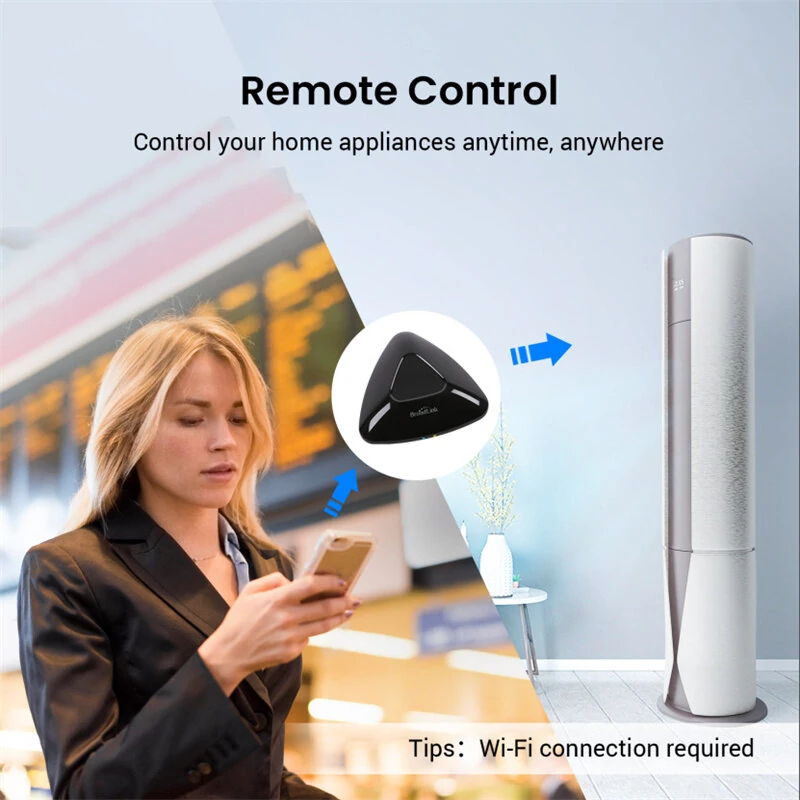 Broadlink RM Max Smart WiFi Remote Control IR RF Smart Home Automation Air Conditioning TV Set-top Box with Alexa Google Home — view 4