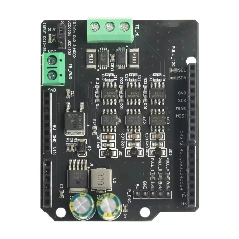 Brushless Motor Driver Board Compatible with Simple FOC Shield V2.0.4 — view 3