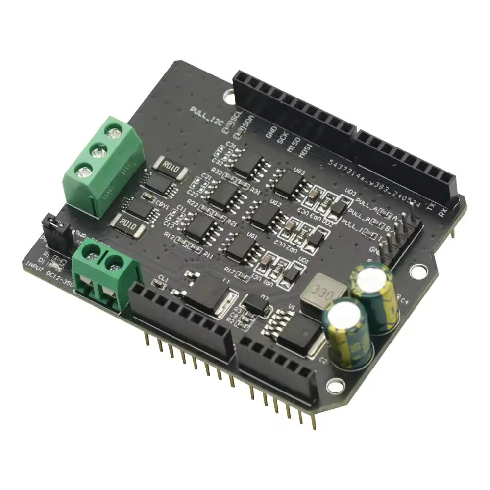 Brushless Motor Driver Board Compatible with Simple FOC Shield V2.0.4 — view 4
