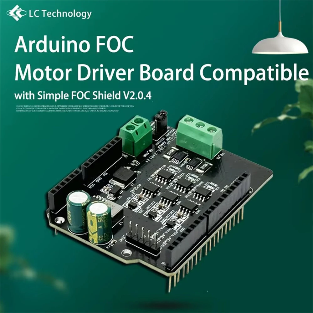 Brushless Motor Driver Board Compatible with Simple FOC Shield V2.0.4 — view 7