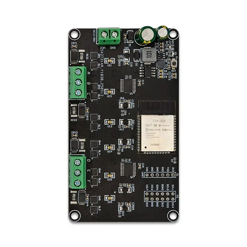 Brushless Motor Driver Board Dual-Channel ESP32 Simple FOC with ESP32-WROOM-32E Module — view 4