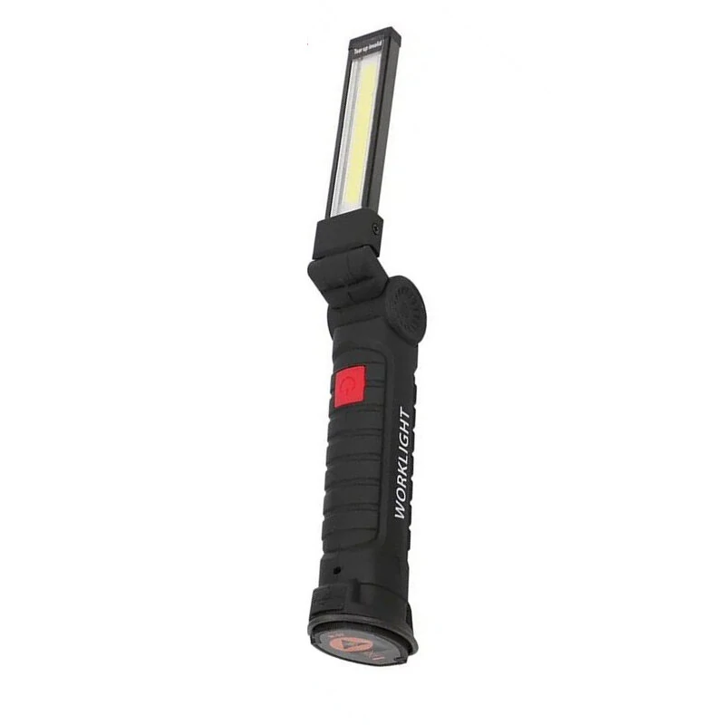 [Built-in 18650 Battery] Bikight COB LED Multi Function Folding Work Light Set USB Rechargeable LED Flashlight USB Cable Car Charger Battery Charger — view 3