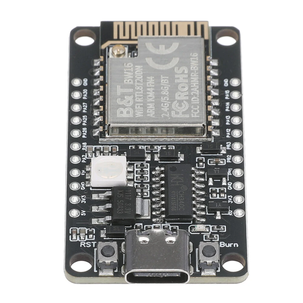 BW16-Kit RTL8720DN Development Board WiFi 5GHz 2.4GHz Bluetooth 5.0 Module IPEX Interface Dual Band Wireless IoT Solution Secure Boot FOTA Upgrade — view 3
