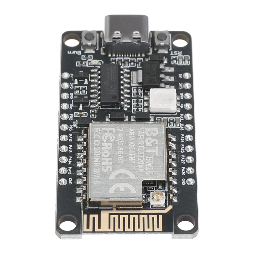 BW16-Kit RTL8720DN Development Board WiFi 5GHz 2.4GHz Bluetooth 5.0 Module IPEX Interface Dual Band Wireless IoT Solution Secure Boot FOTA Upgrade — view 6