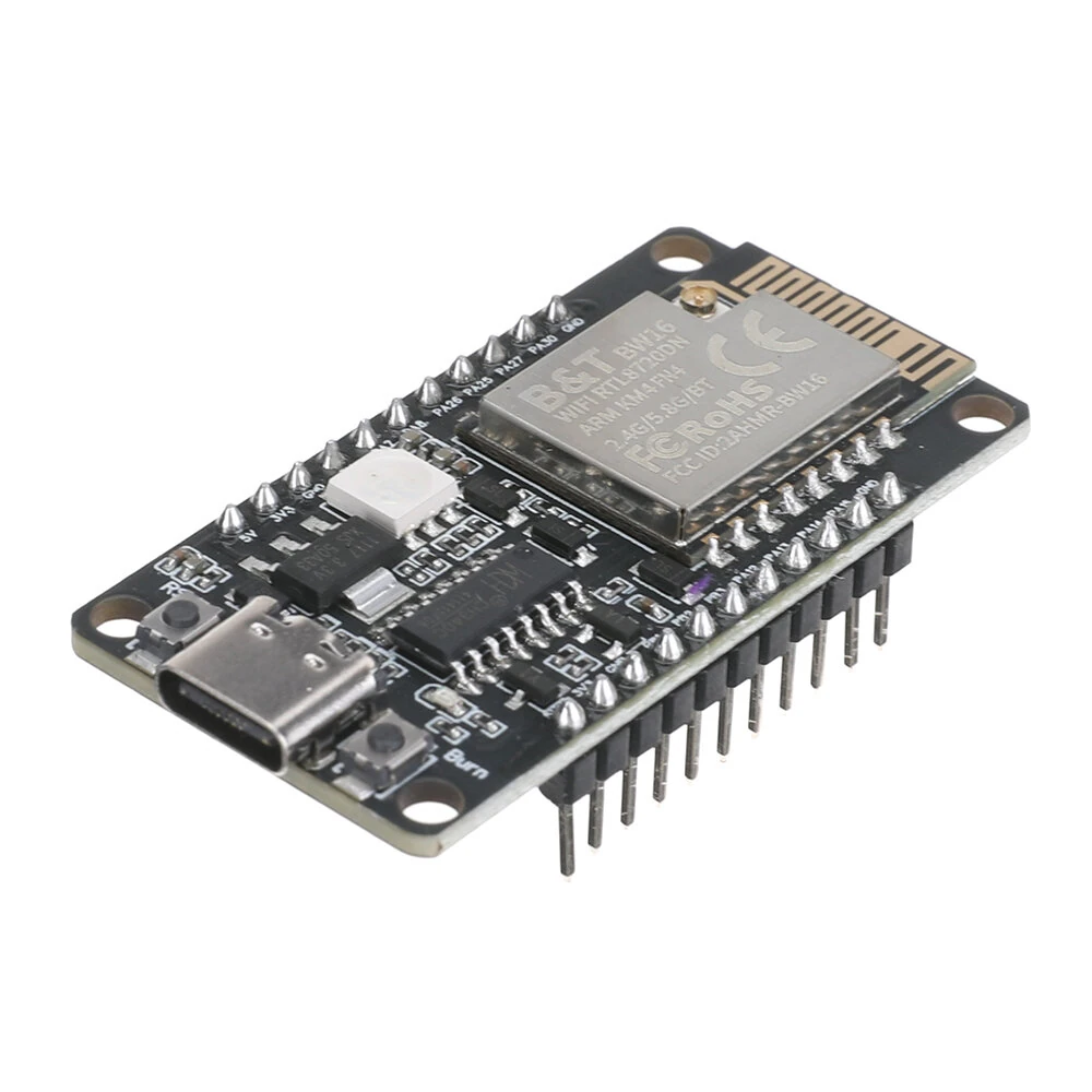 BW16-Kit RTL8720DN Development Board WiFi 5GHz 2.4GHz Bluetooth 5.0 Module IPEX Interface Dual Band Wireless IoT Solution Secure Boot FOTA Upgrade — view 9