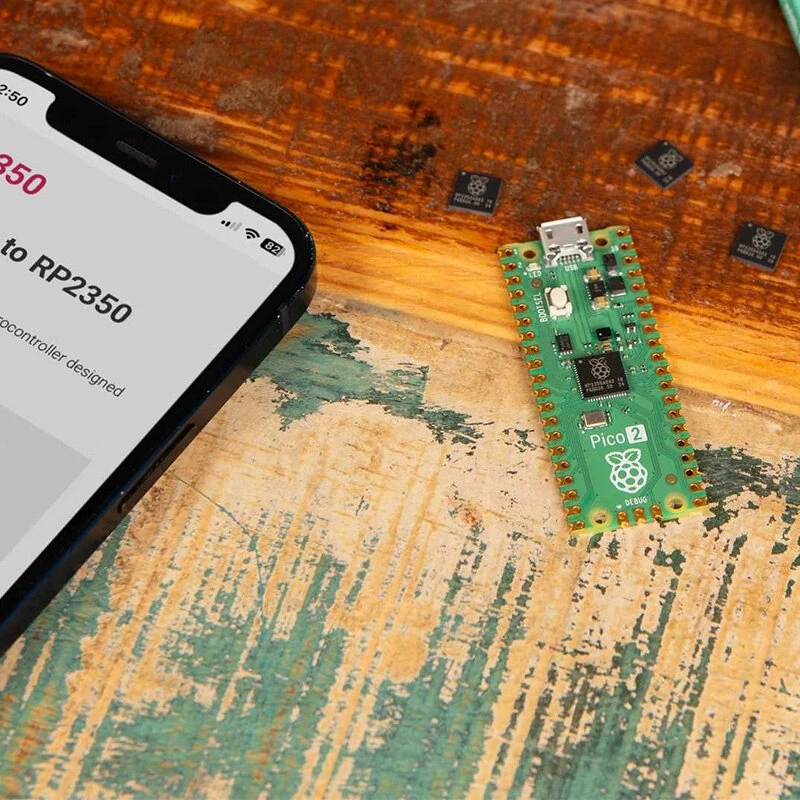 C3864 Raspberry Pi Pico 2 RP2350 Micro Control Board Dual Arm Cortex-M33 or Dual Hazard3 RISC-V Processor 150MHz Development Board — view 6