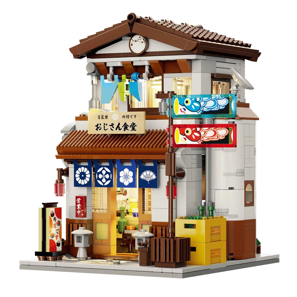 CaDA C66014 Japanese Style Uncle's Canteen Building Block Assembly Kit Brick Set Kids Christmas Gifts Toys — view 2