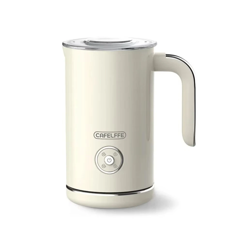 CAFELFFE MK-202 4-in-1 Electric Milk Frother Frothing Foamer Chocolate Mixer Cold/Hot Latte Cappuccino Fully Automatic Milk Warmer