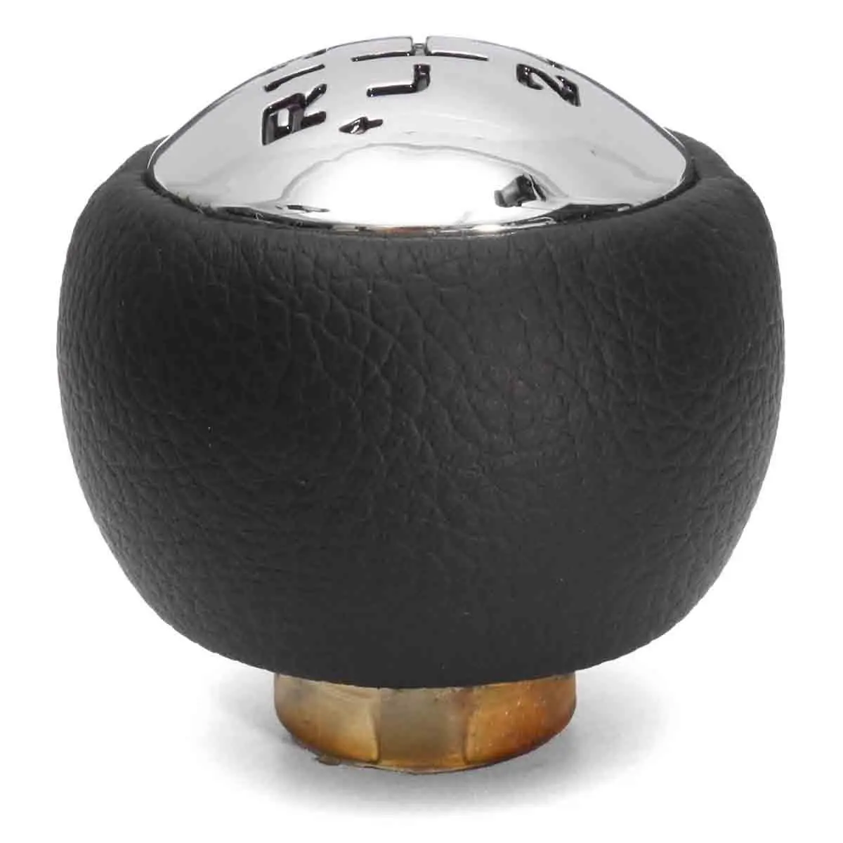 Car 6 Speed Black Gear Stick Shift Knob Fit For Peugeot — view 4
