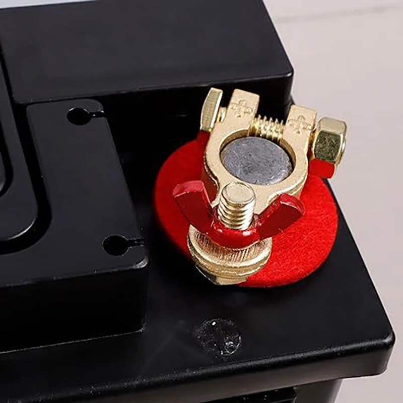 Car Battery Negative Switch To Prevent Loss And Leakage Battery Top Column Battery Clip Solid Brass Clip Connector — view 6