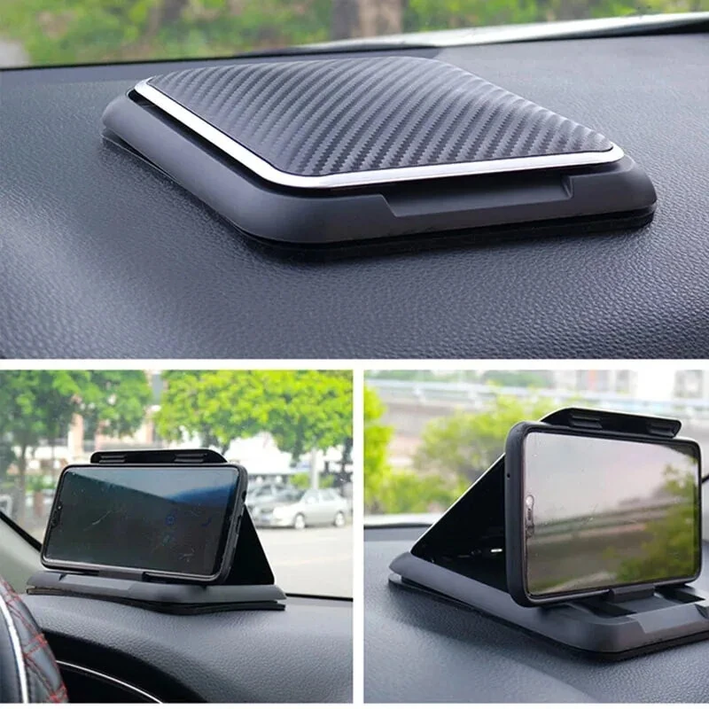 Car Center Console Mobile Phone Navigation Holder Anti-Slip Pad Mobile Phone Holder Instrument Panel Car Mobile Phone Holder — view 7