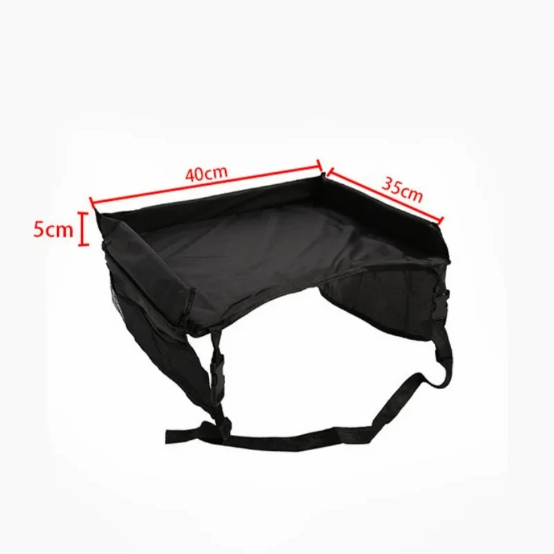 Car Child Toy Storage Table Drawing Board Safe Seat Tray Cup Holder Backseat Organizer Waterproof Car Tray Board Portable Waterproof Baby Children Toy Storage Table Panel Rack Storage — view 2