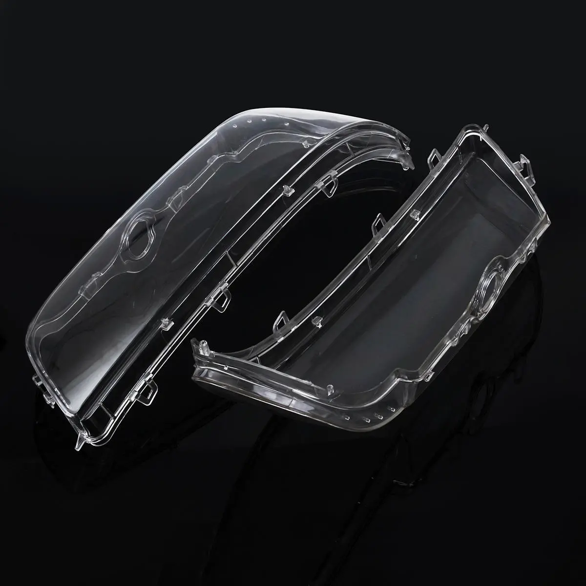 Car Clear Headlight Lens Cover ABS Pair for BMW E39 Facelift 1996-2003 631283753 — view 2