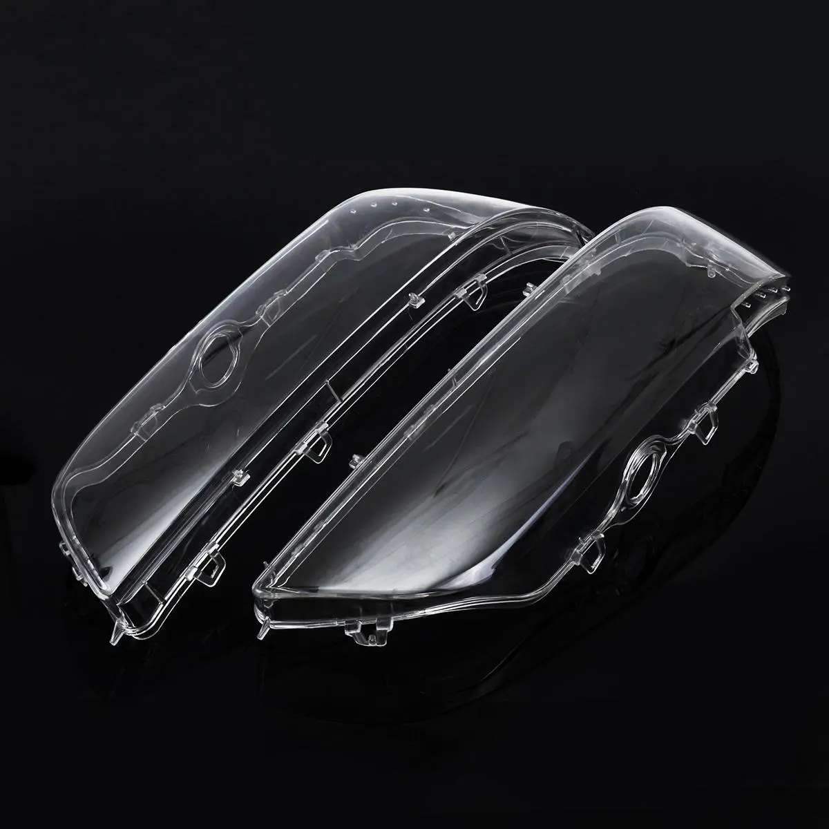 Car Clear Headlight Lens Cover ABS Pair for BMW E39 Facelift 1996-2003 631283753 — view 6
