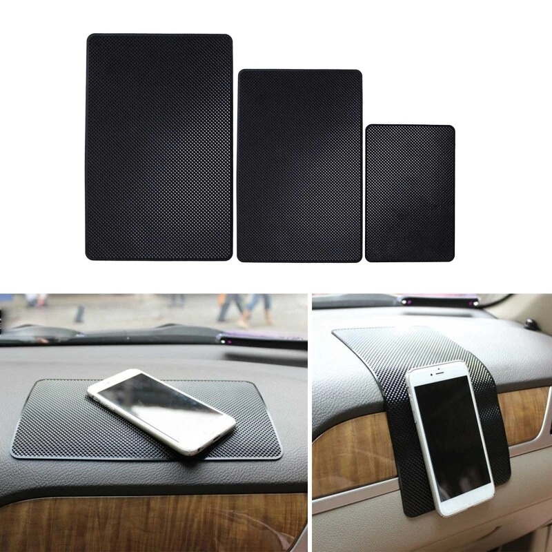 Car Dashboard Sticky Pads Non-slip Gel Pads Phone Holder Dash Anti-Slip Mat For Key Coin Sunglass Grip Pad Multifunctional Anti-Slip Sticker — image 1