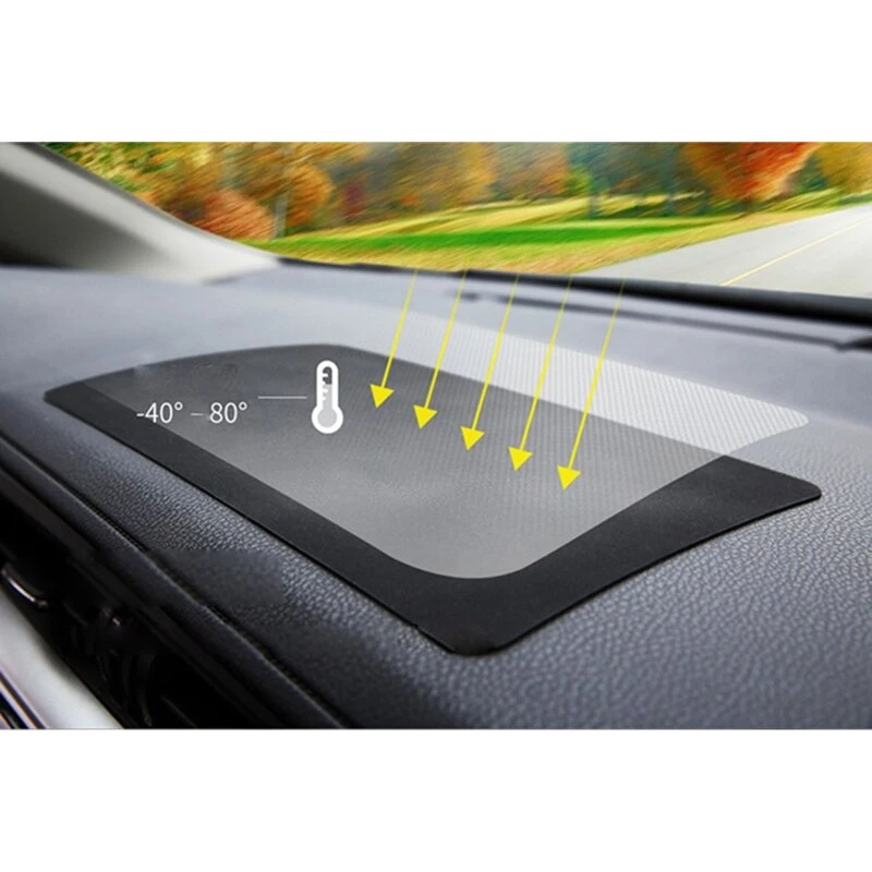 Car Dashboard Sticky Pads Non-slip Gel Pads Phone Holder Dash Anti-Slip Mat For Key Coin Sunglass Grip Pad Multifunctional Anti-Slip Sticker — view 2